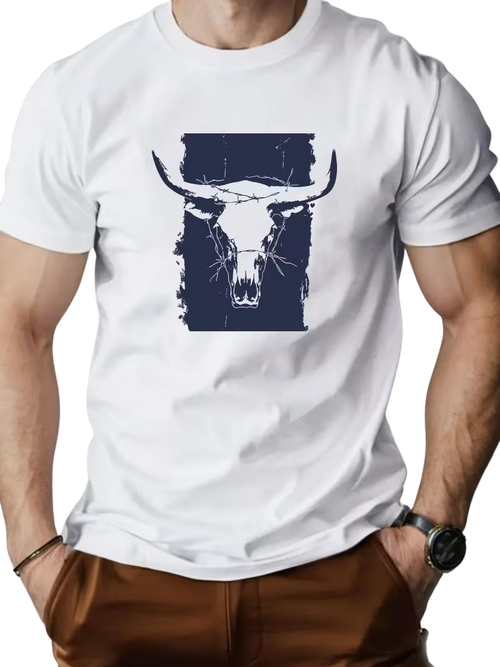 Heritage Horns - Short sleeved T-shirt.