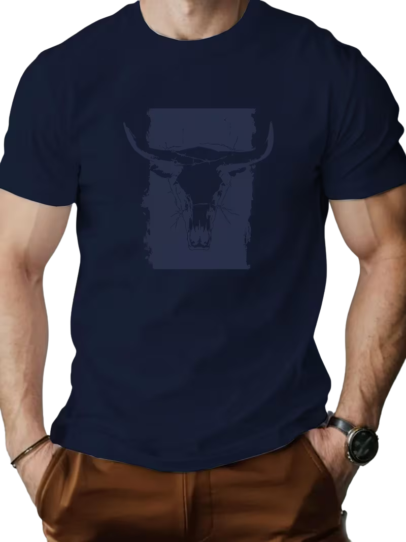 Heritage Horns - Short sleeved T-shirt.