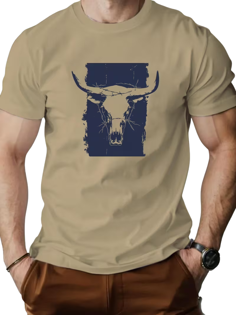 Heritage Horns - Short sleeved T-shirt.