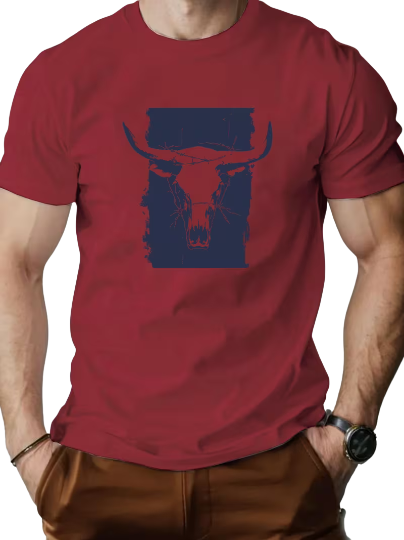 Heritage Horns - Short sleeved T-shirt.