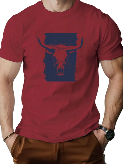 Heritage Horns - Short sleeved T-shirt.