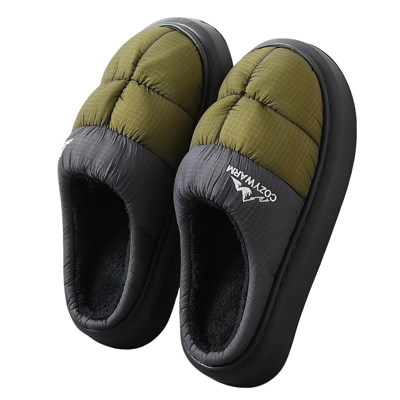 CozyWarm Plush Indoor/Outdoor Slippers