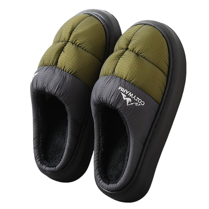 CozyWarm Plush Indoor/Outdoor Slippers