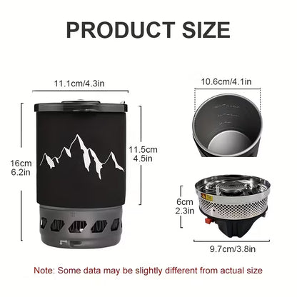 FireRidge Portable Camping Cookware Set
